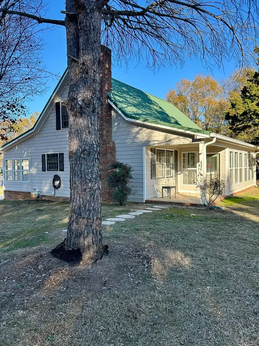 Side exterior of the home